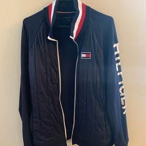 Navy blue Tommy Hilfiger men’s jacket